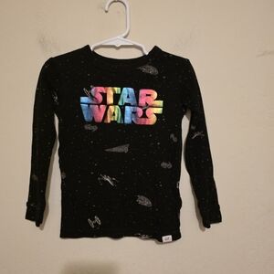 Gap star wars long sleeve sleep shirt size 5 years